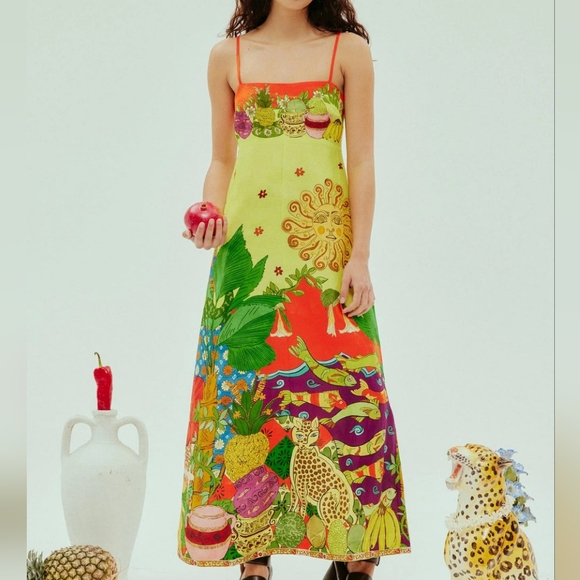 Alemais Tiger Day Dress